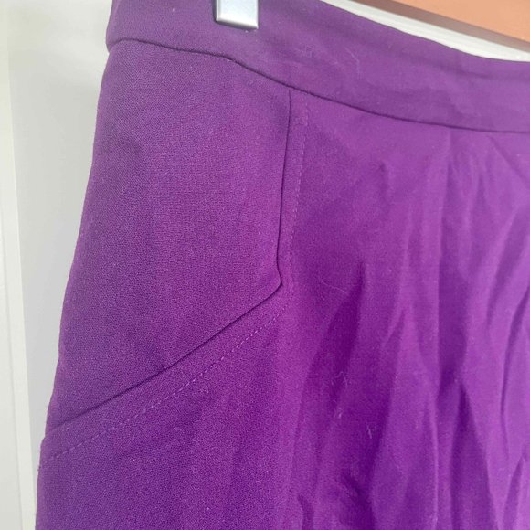 Kate Spade Purple Midi Skirt - Picture 6 of 8